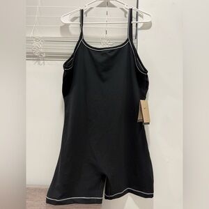 Womens Nike One Dri-Fit Short Bodysuit